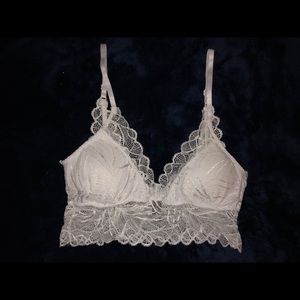 White bralette